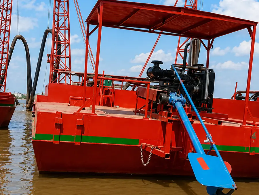 Industrial pump machinery