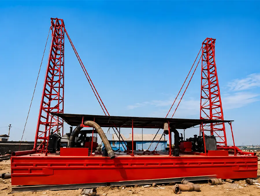 Large industrial hoses and pipe fittings